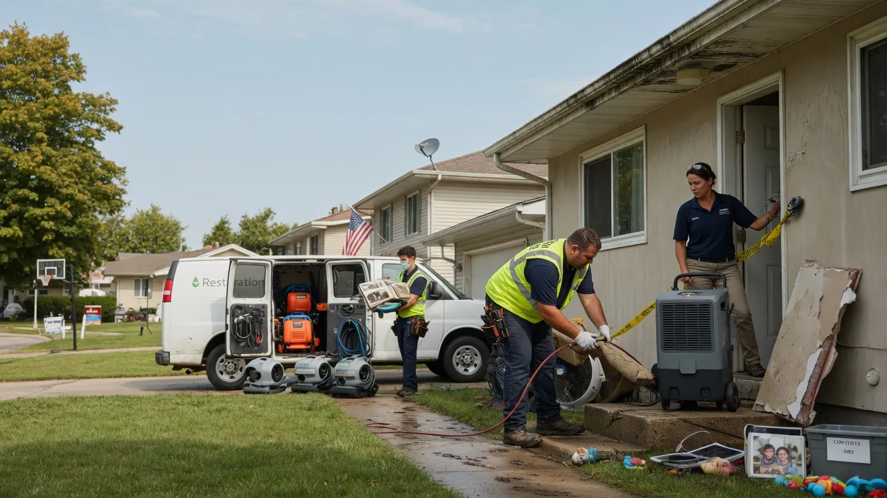 Water Damage Restoration in Baltimore, OH near me
